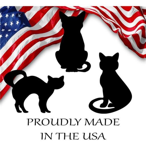 Halloween Black Cat Cats Yard Sign Home Outdoor Lawn Decoration With Stakes - Picture 5 of 6